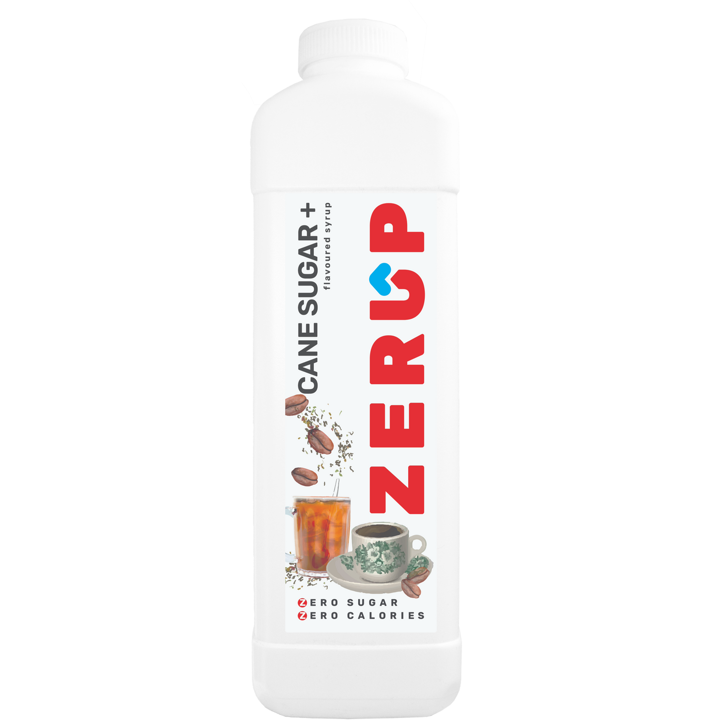 Zerup Zero Sugar Cane Sugar + Syrup 1L x 6