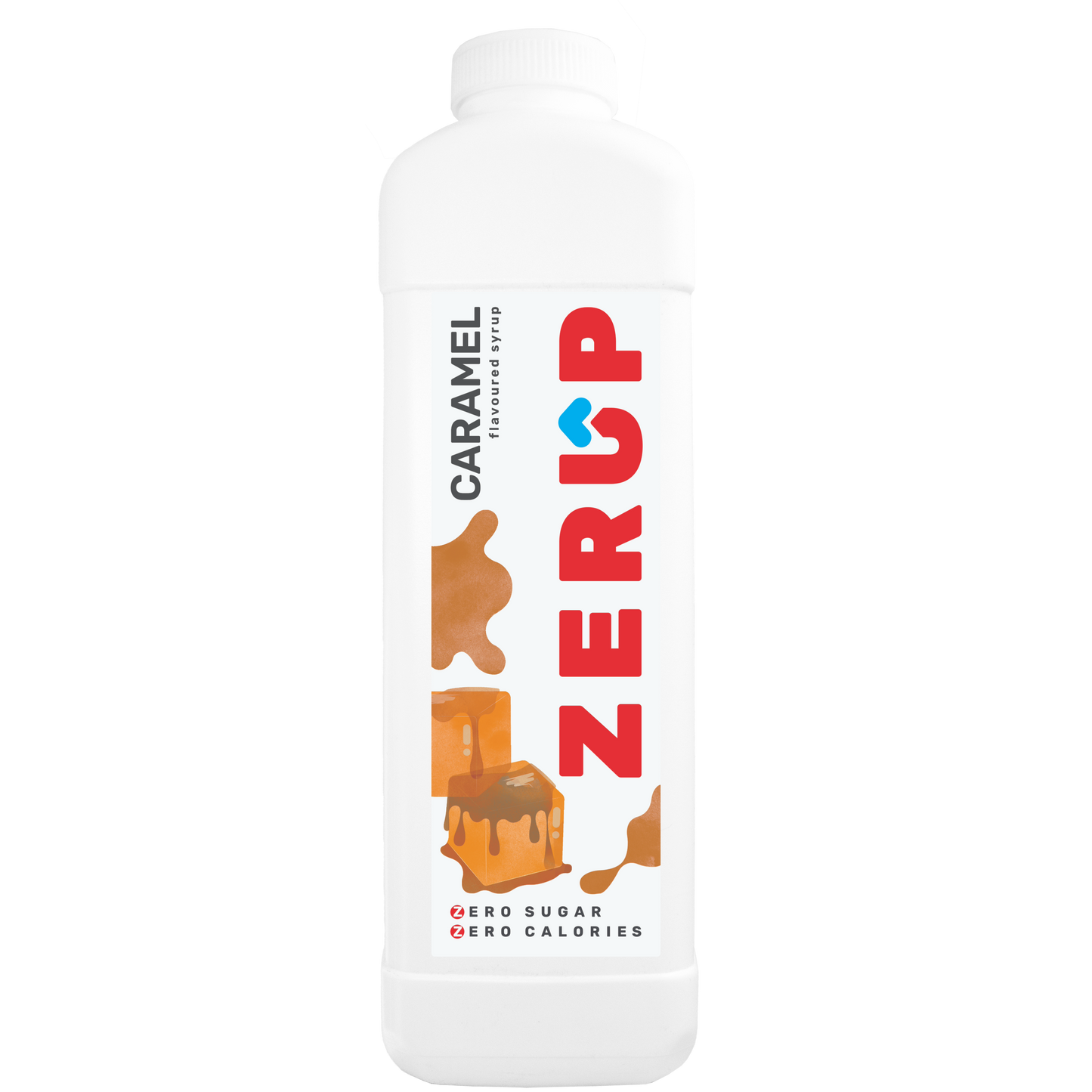 Zerup Zero Sugar Caramel Syrup 1L x 6