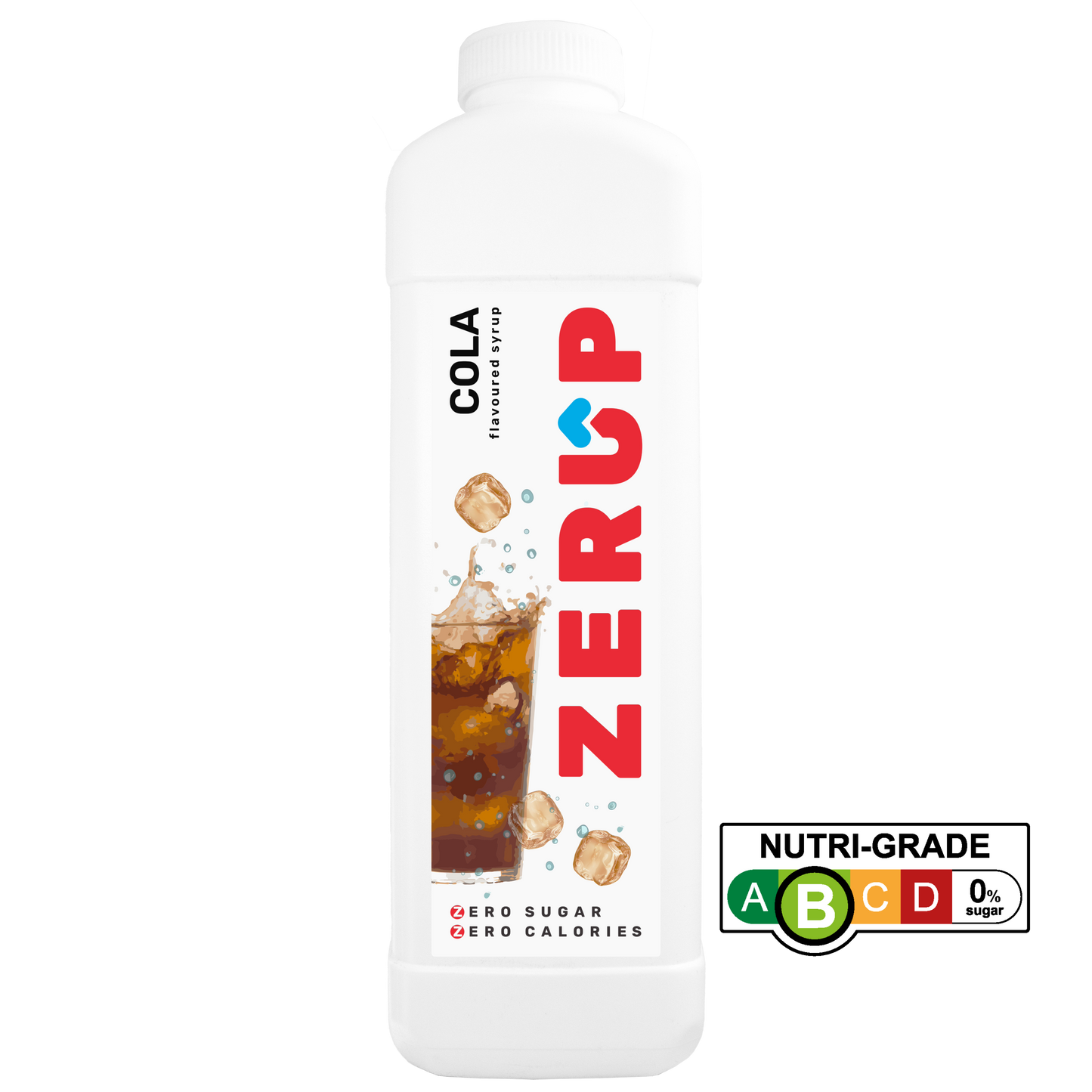 Zerup Zero Sugar Cola Syrup 1L