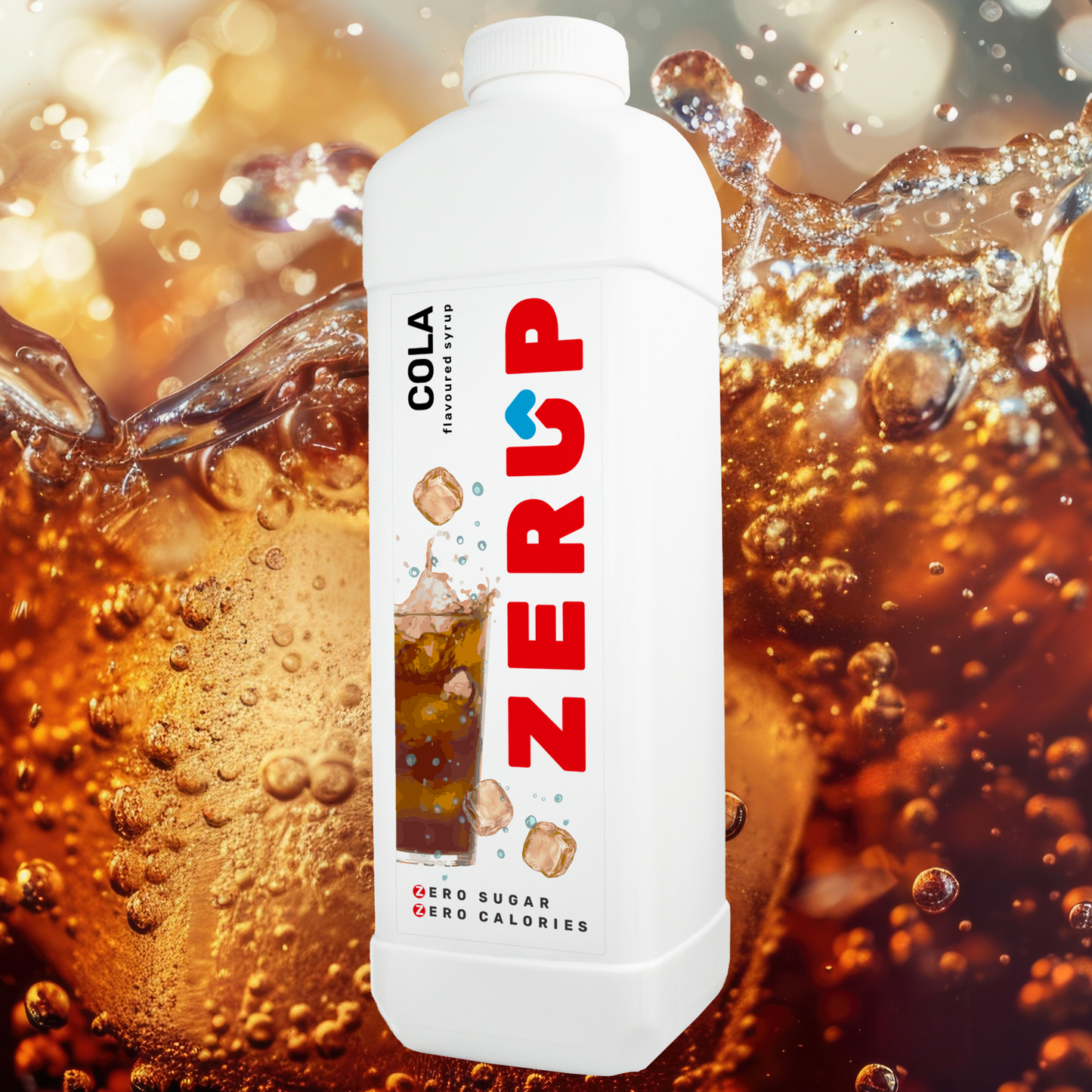 Zerup Zero Sugar Cola Syrup 1L