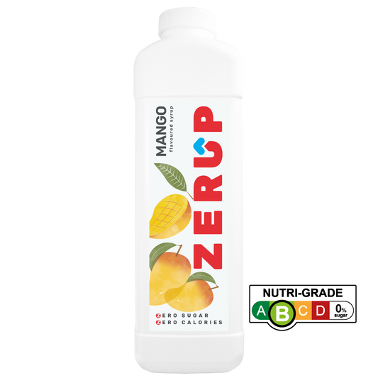 Zerup Zero Sugar Mango Syrup 1L