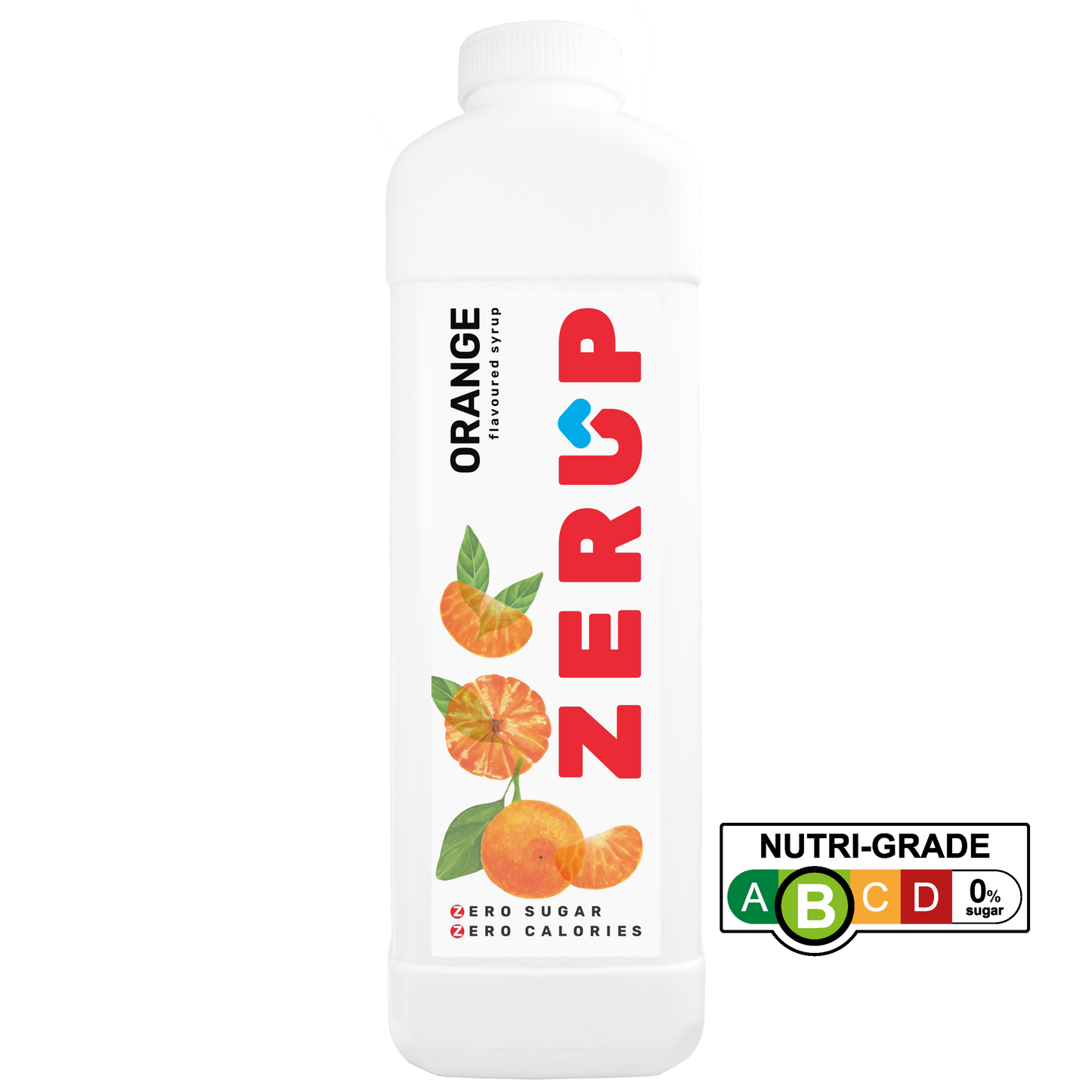 Zerup Zero Sugar Orange Syrup 1L
