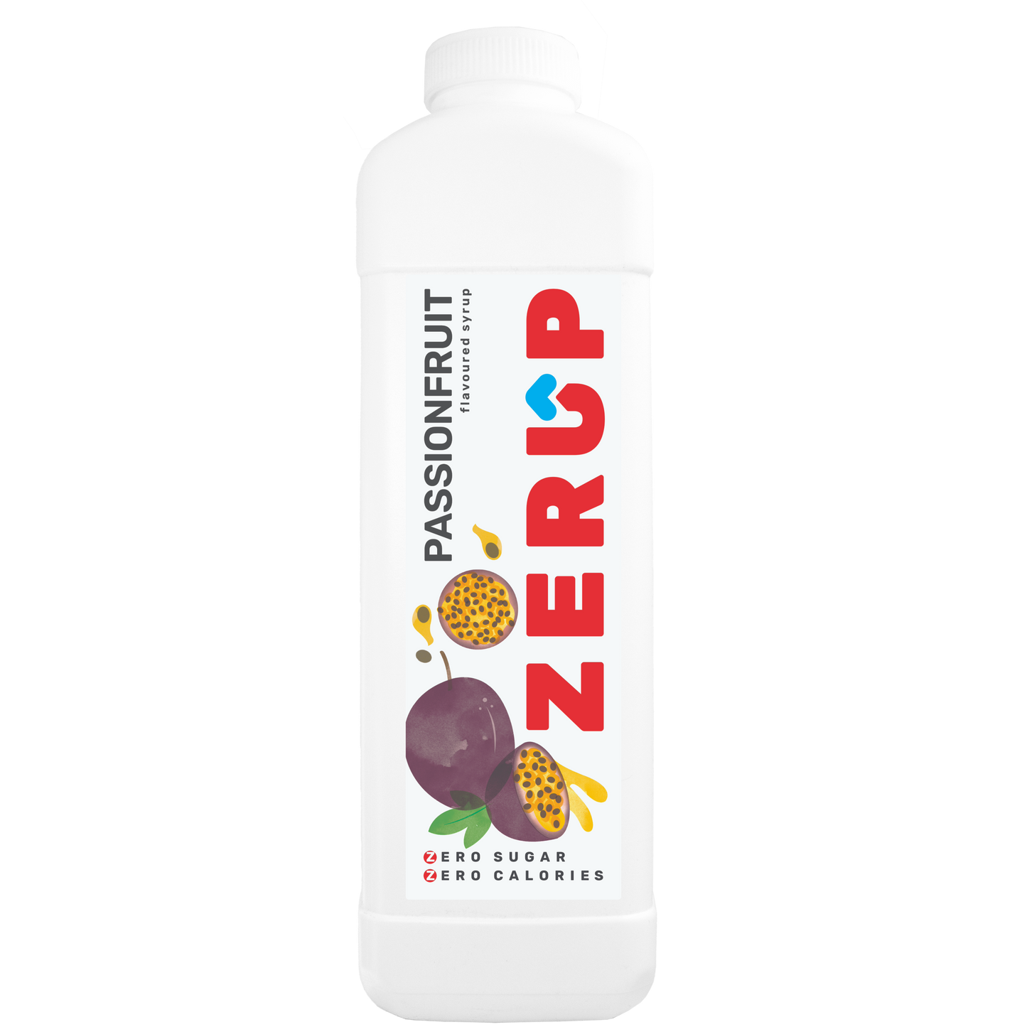 Zerup Zero Sugar Passionfruit Syrup 1L x 6