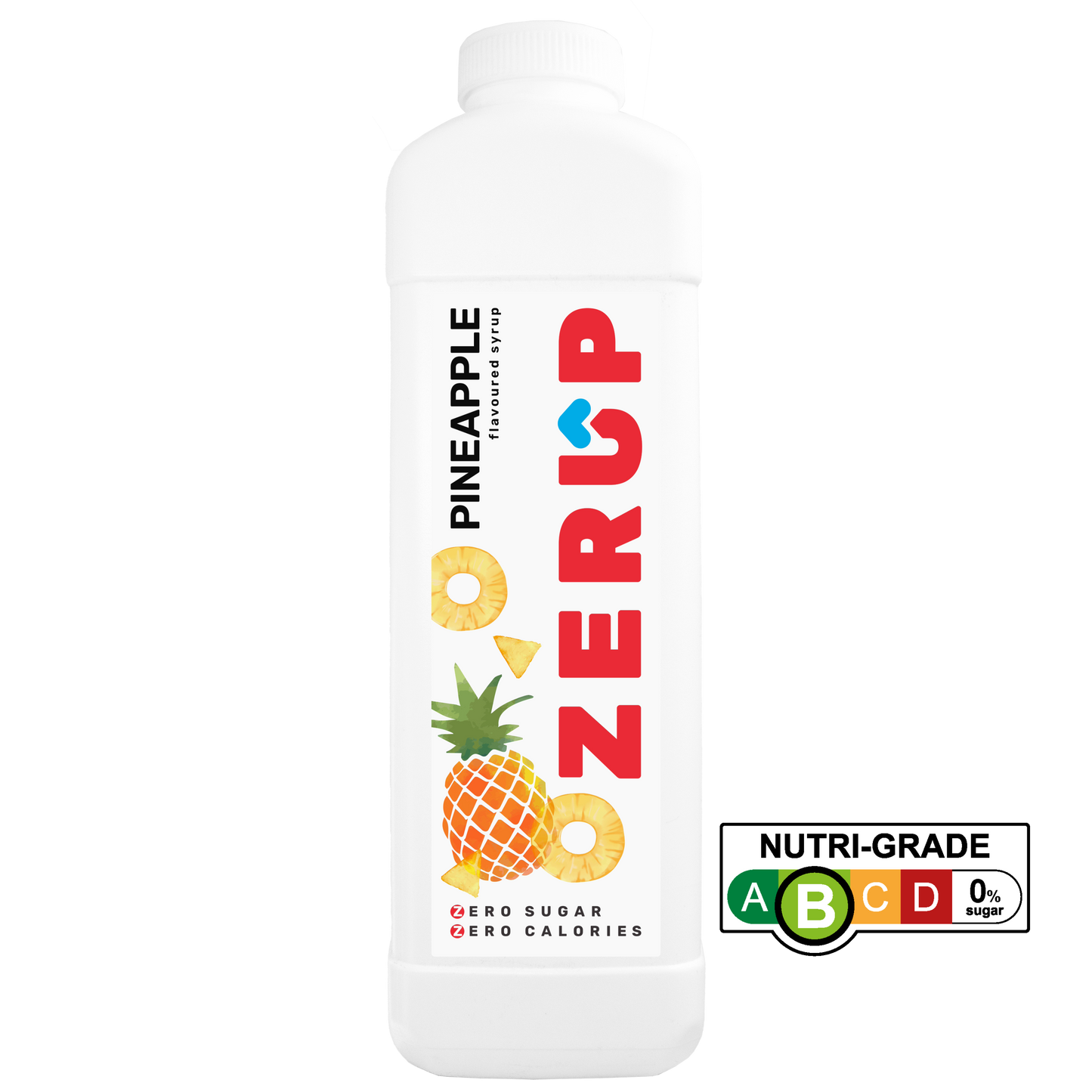 Zerup Zero Sugar Pineapple Syrup 1L