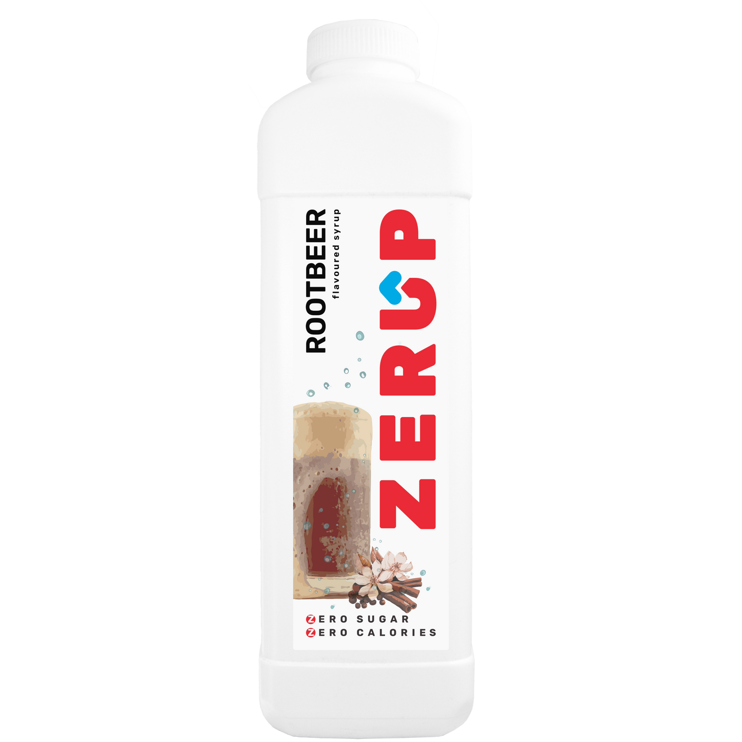 Zerup Zero Sugar Rootbeer Syrup 1L x 6
