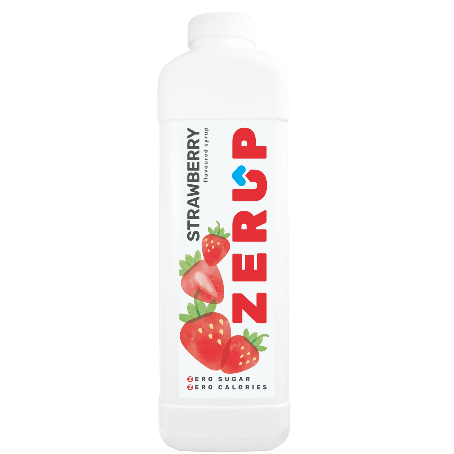 Zerup Zero Sugar Strawberry Syrup 1L x 6