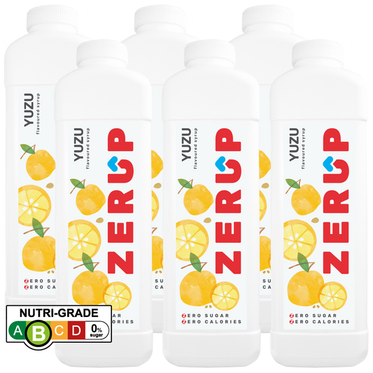 Zerup Zero Sugar Yuzu Syrup 1L x 6