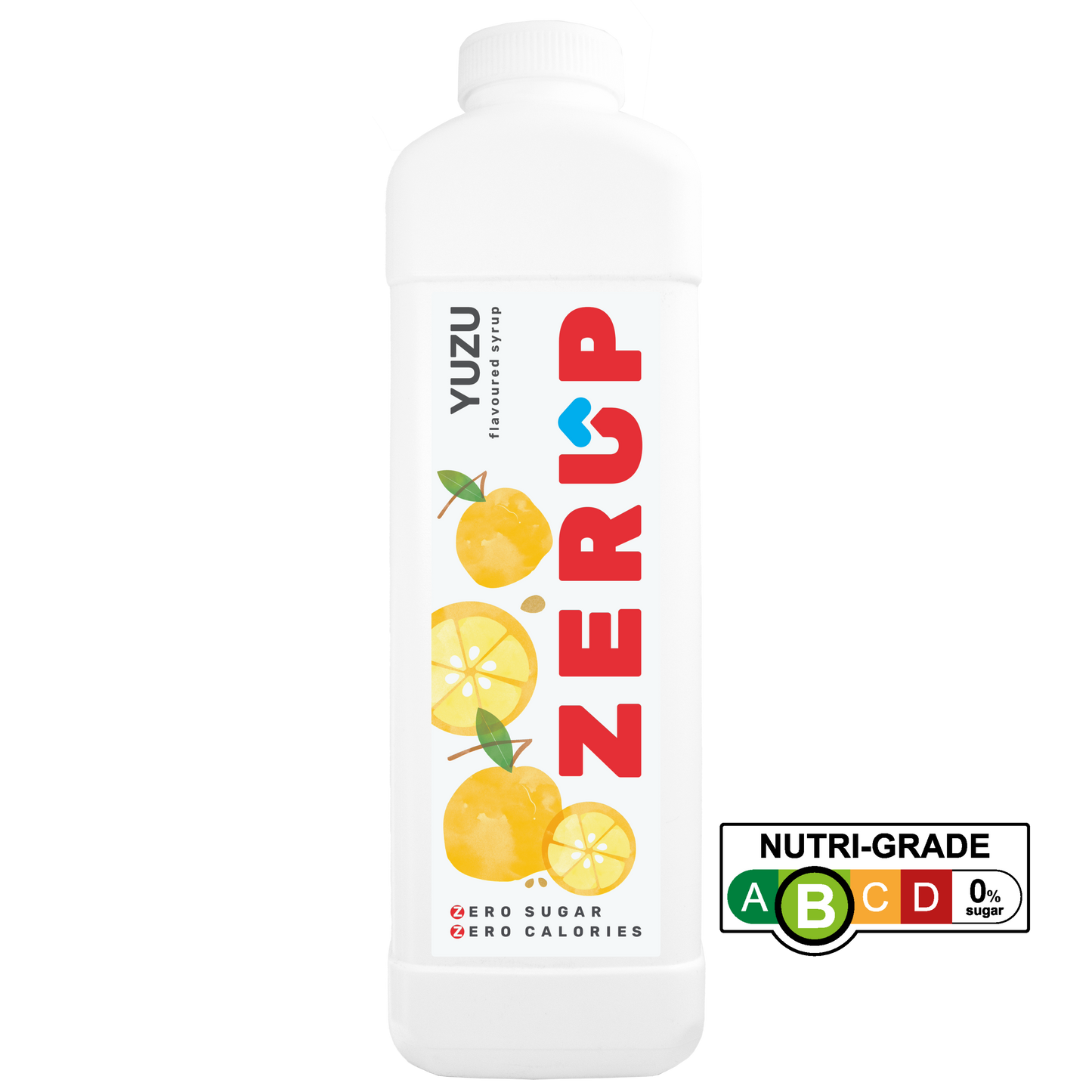 Zerup Zero Sugar Yuzu Syrup 1L