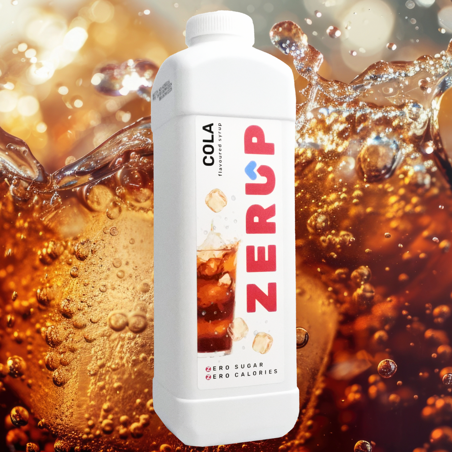 Zerup Zero Sugar Cola Syrup 1L