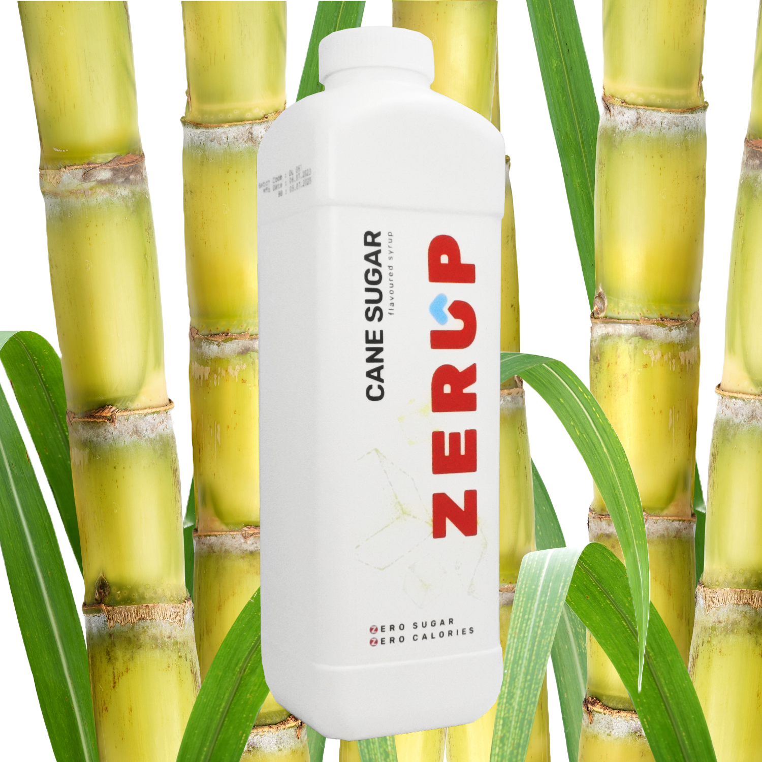 Zerup Zero Sugar Cane Sugar Syrup 1L