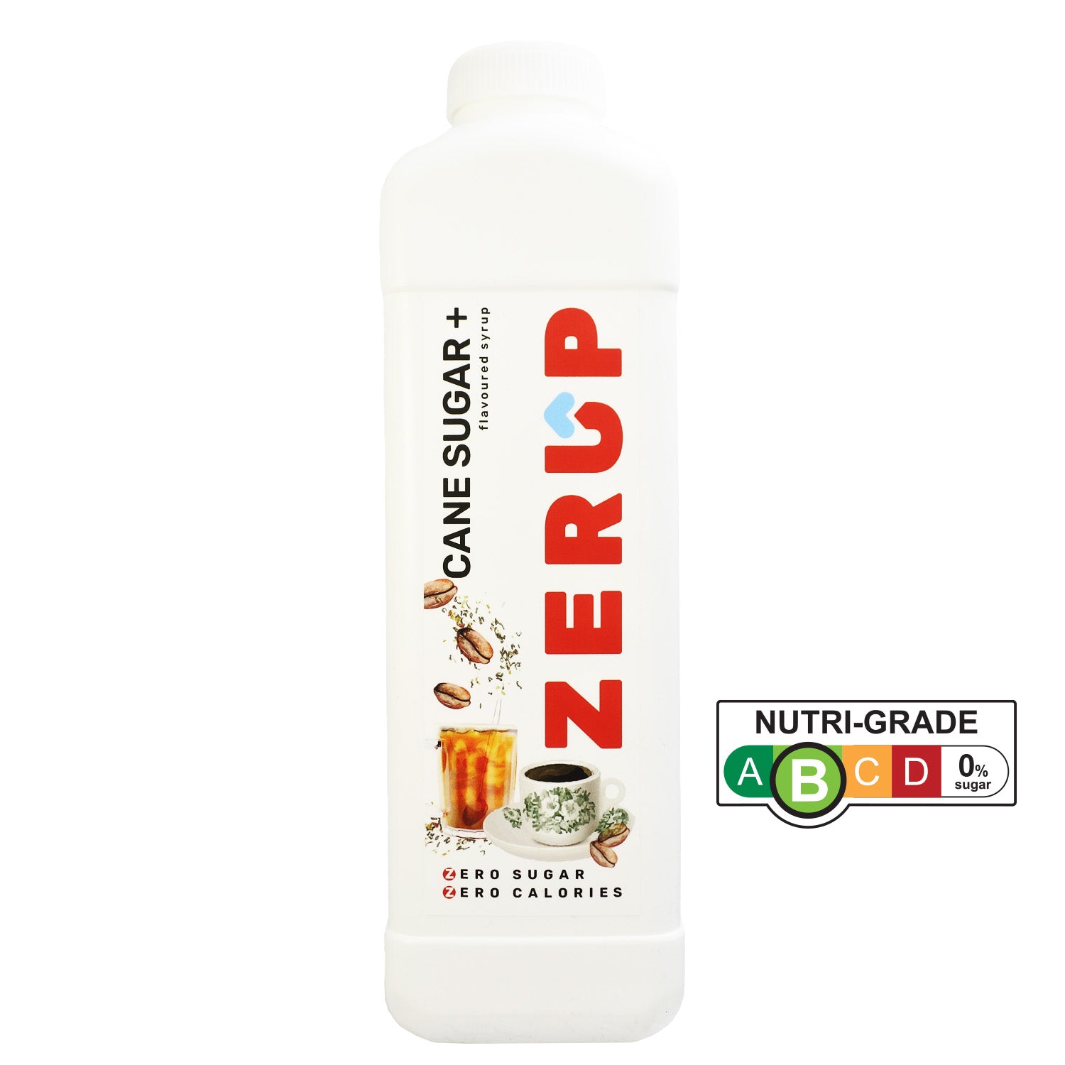 Zerup Zero Sugar Cane Sugar + Syrup 1L