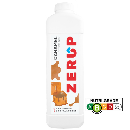 Zerup Zero Sugar Caramel Syrup 1L