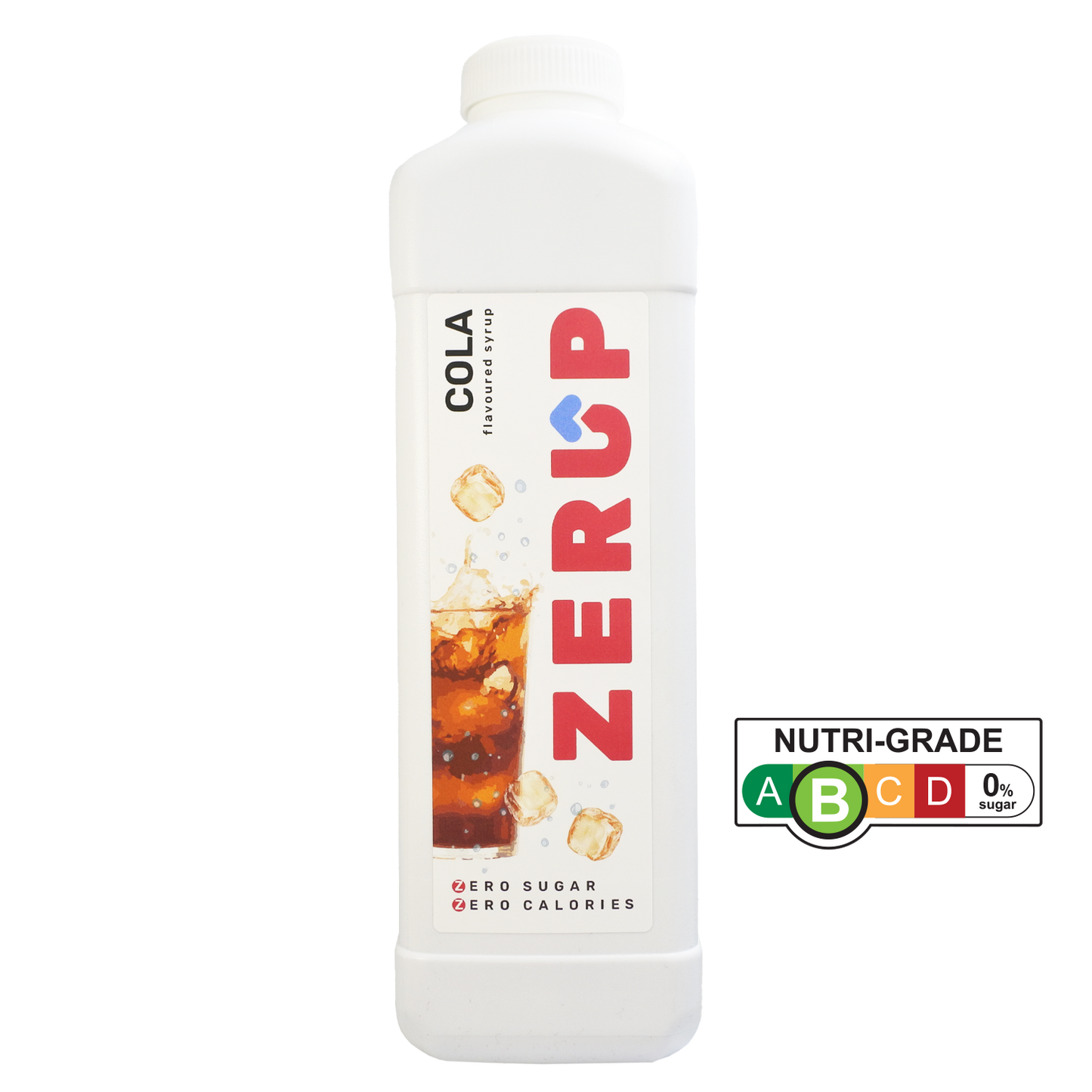 Zerup Zero Sugar Cola Syrup 1L