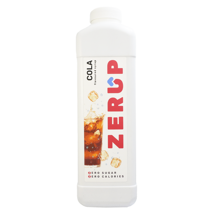 Zerup Zero Sugar Cola Syrup 1L x 6