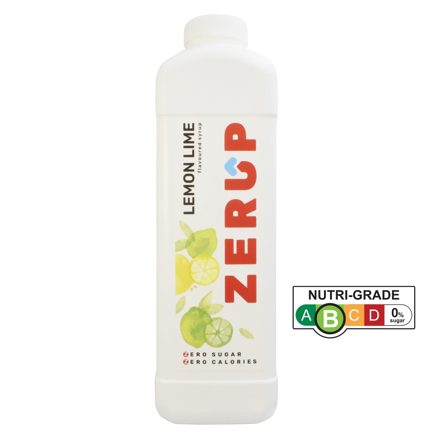 Zerup Zero Sugar Lemon Lime Syrup 1L