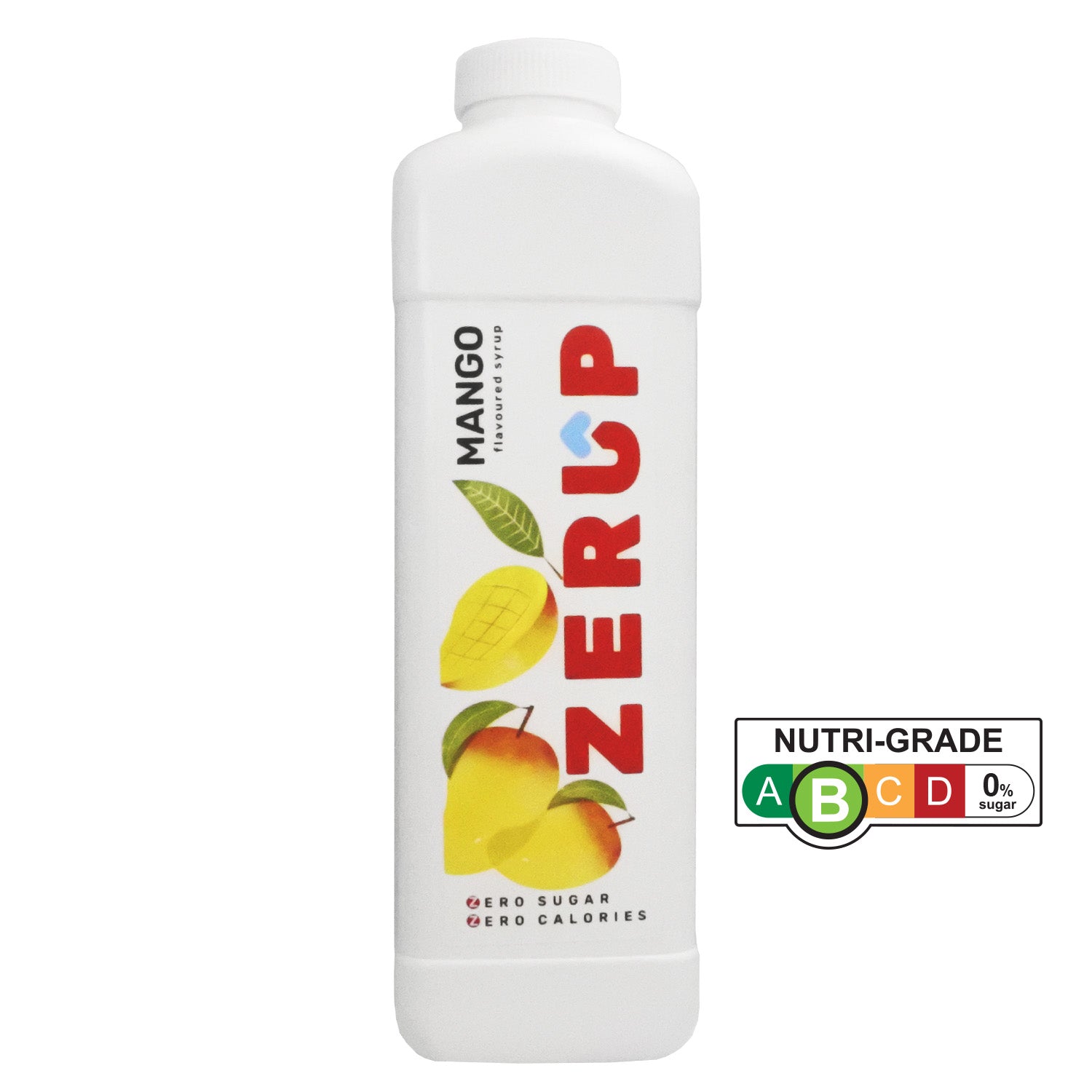 Zerup Zero Sugar Mango Syrup 1L