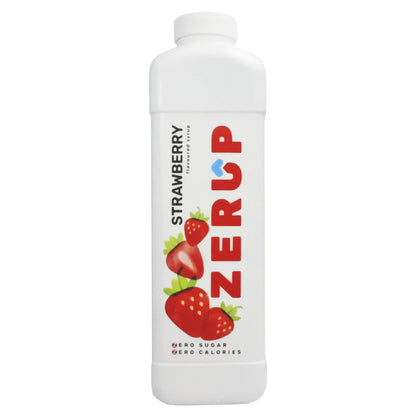 Zerup Zero Sugar Strawberry Syrup 1L