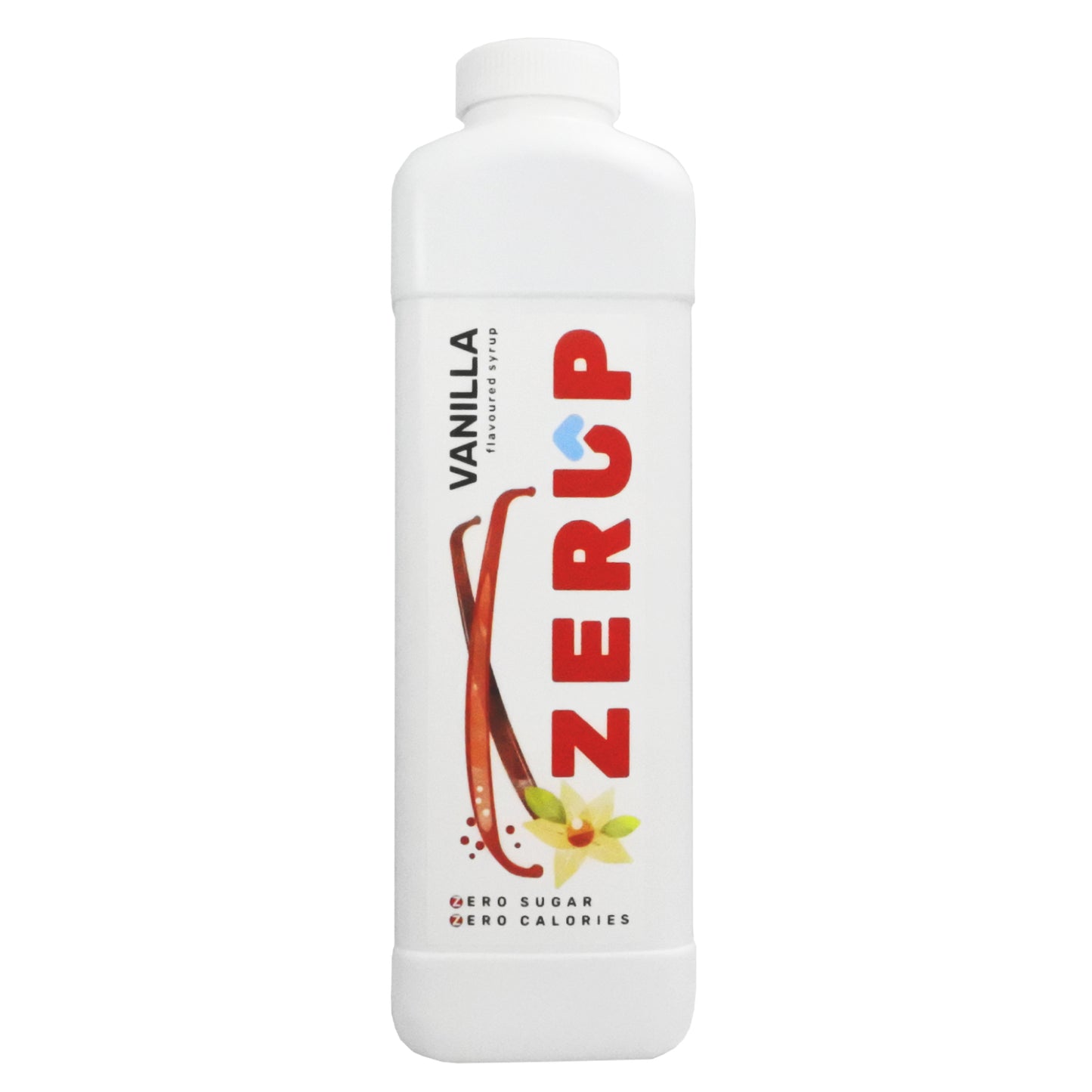 Zerup Zero Sugar Vanilla Syrup 1L x 6