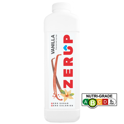 Zerup Zero Sugar Vanilla Syrup 1L