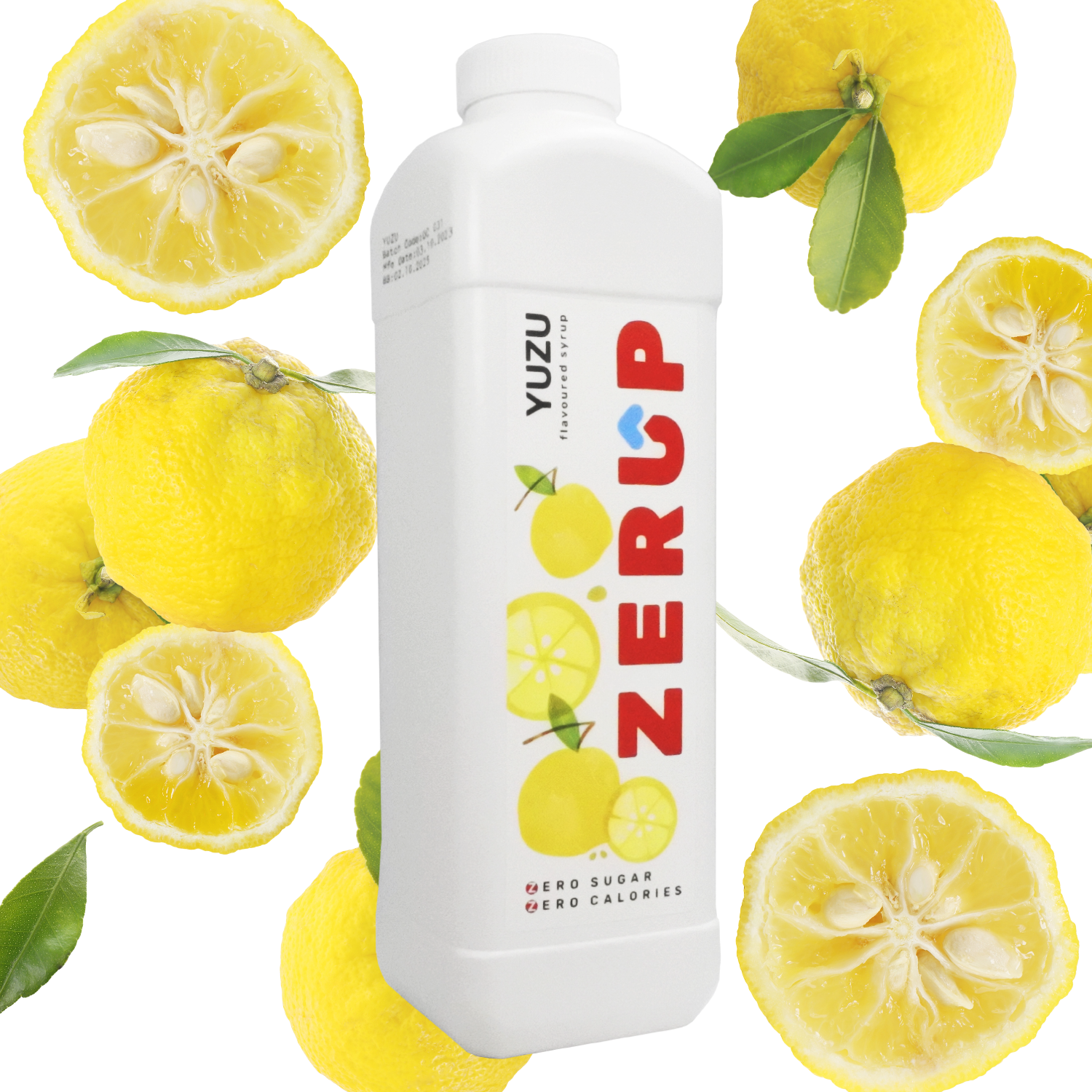 Zerup Zero Sugar Yuzu Syrup 1L