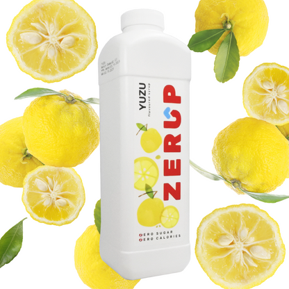 Zerup Zero Sugar Yuzu Syrup 1L x 6