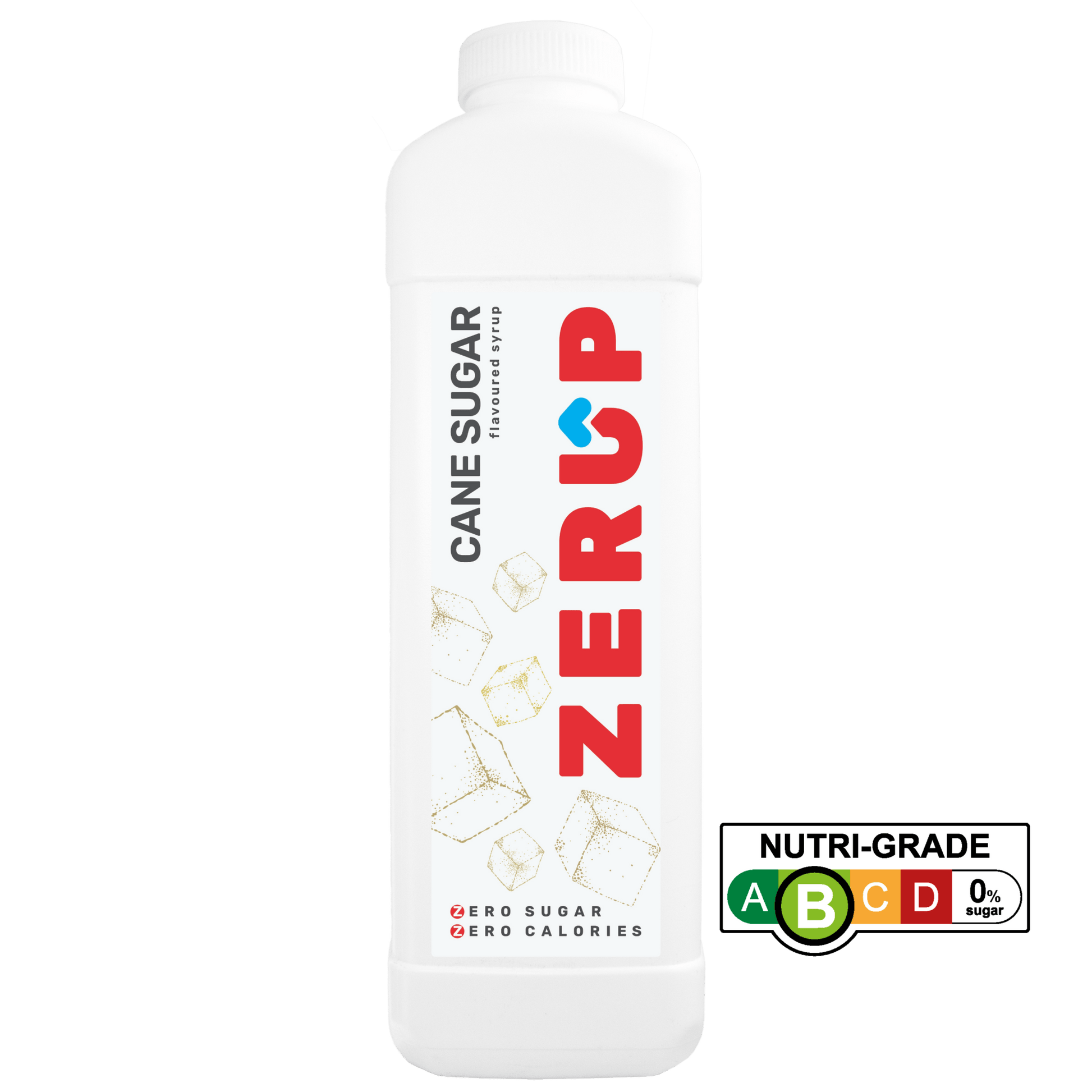 Zerup Zero Sugar Cane Sugar Syrup 1L - zerup