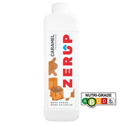Zerup Zero Sugar Caramel Syrup 1L - zerup