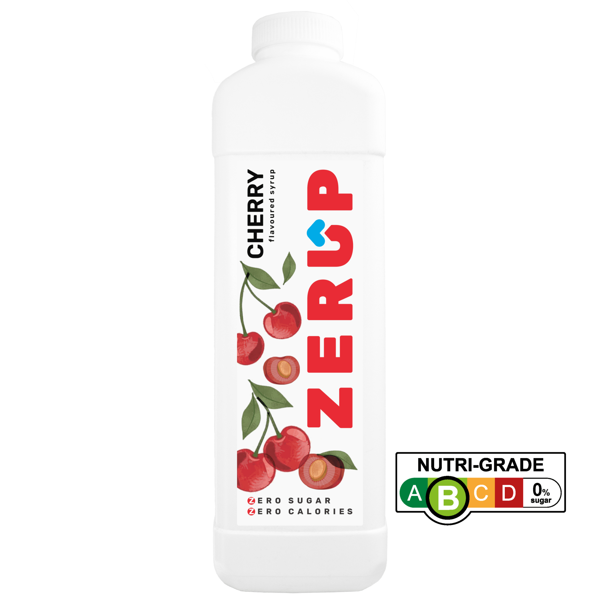 Zerup Zero Sugar Cherry Syrup 1L - zerup