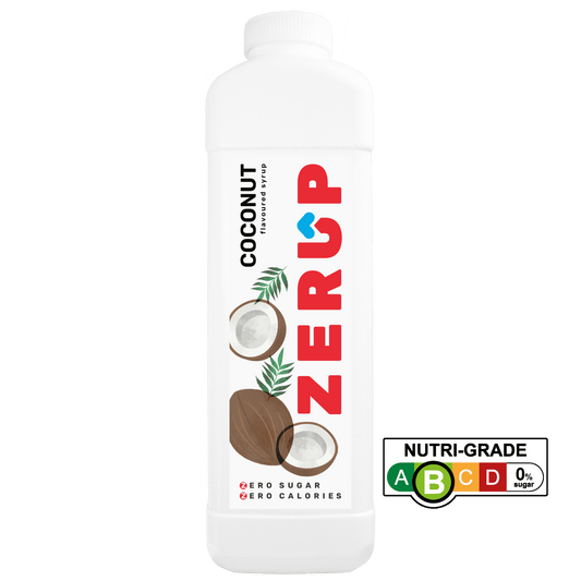 Zerup Zero Sugar Coconut Syrup 1L - zerup