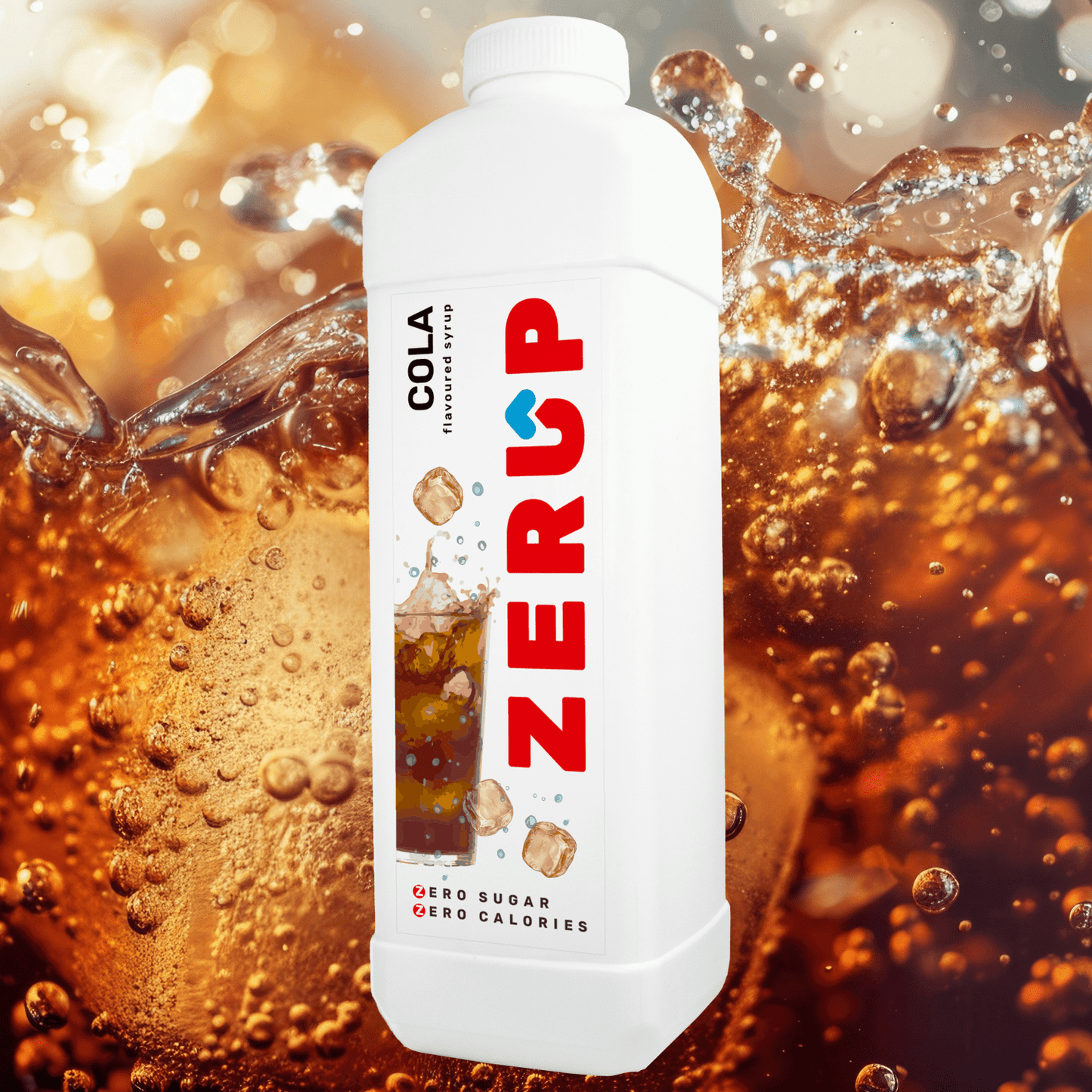 Zerup Zero Sugar Cola Syrup 1L - zerup