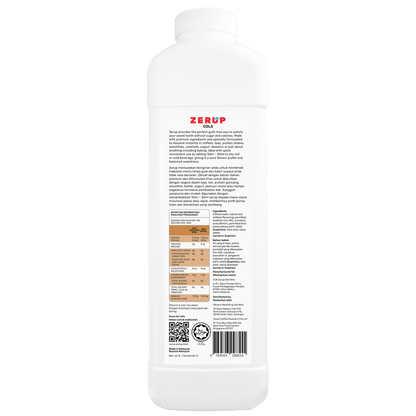 Zerup Zero Sugar Cola Syrup 1L - zerup