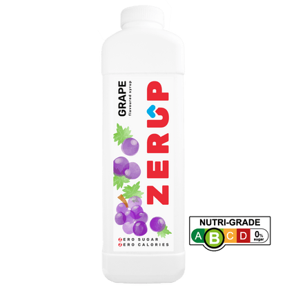 Zerup Zero Sugar Grape Syrup 1L - zerup