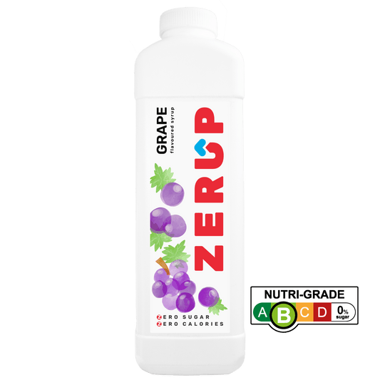 Zerup Zero Sugar Grape Syrup 1L - zerup