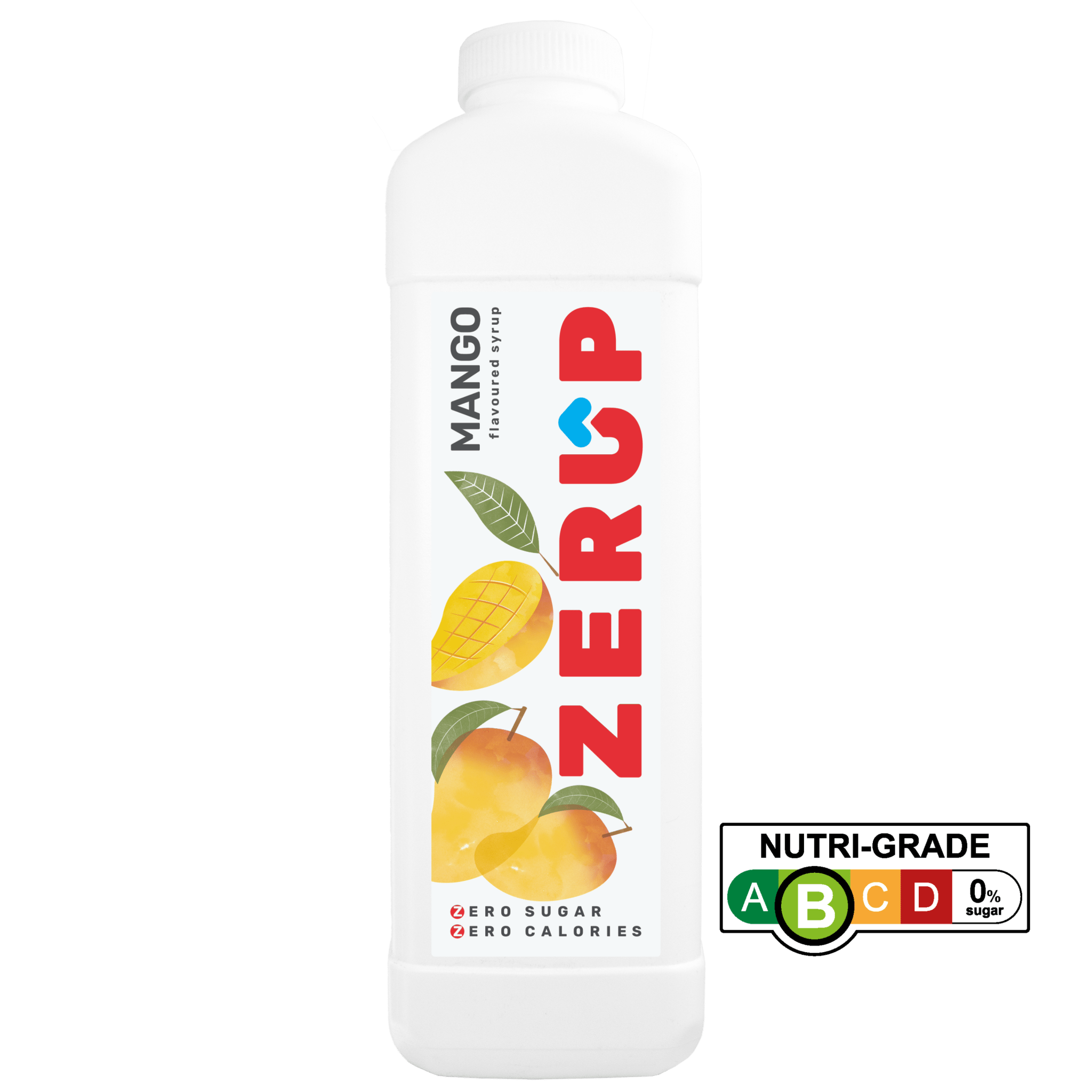 Zerup Zero Sugar Mango Syrup 1L - zerup