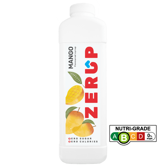 Zerup Zero Sugar Mango Syrup 1L - zerup