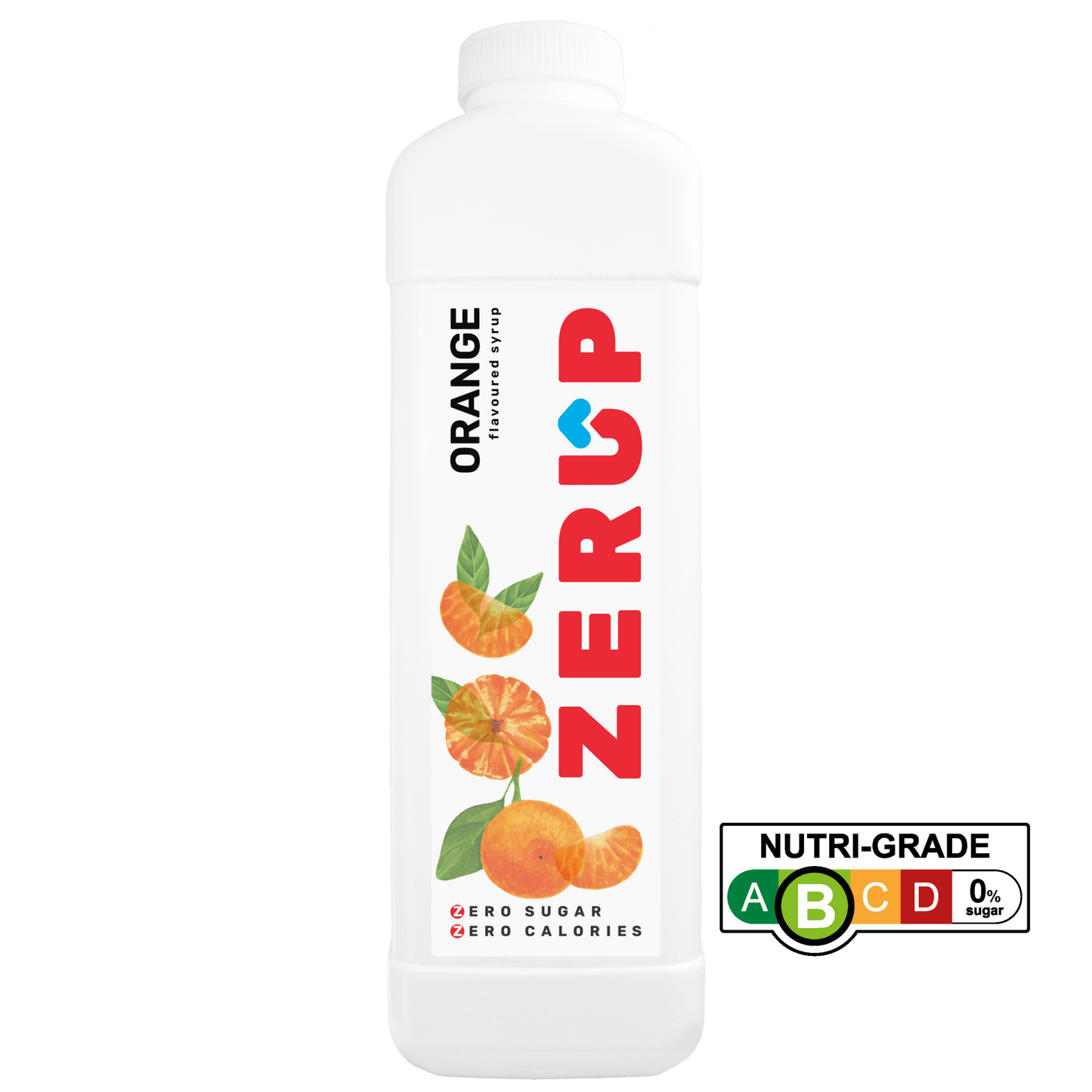 Zerup Zero Sugar Orange Syrup 1L - zerup