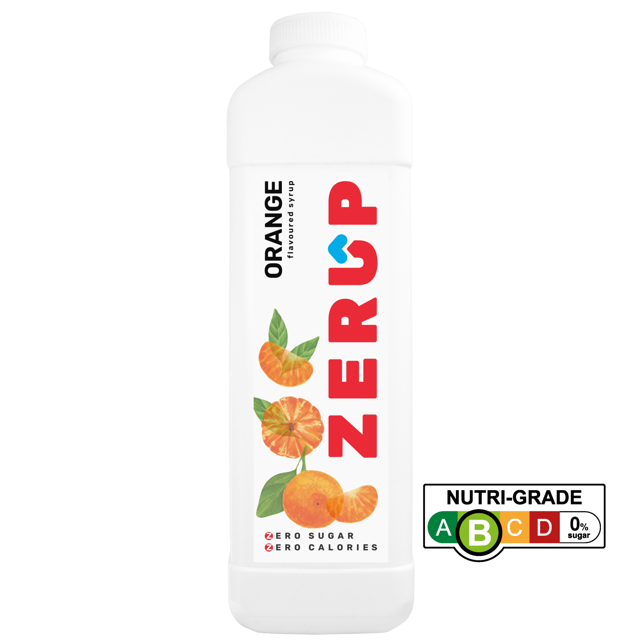 Zerup Zero Sugar Orange Syrup 1L - zerup