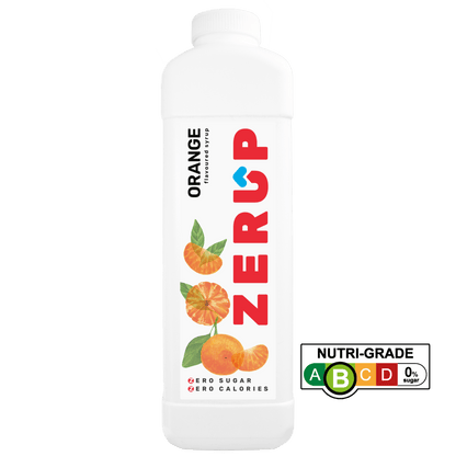 Zerup Zero Sugar Orange Syrup 1L - zerup