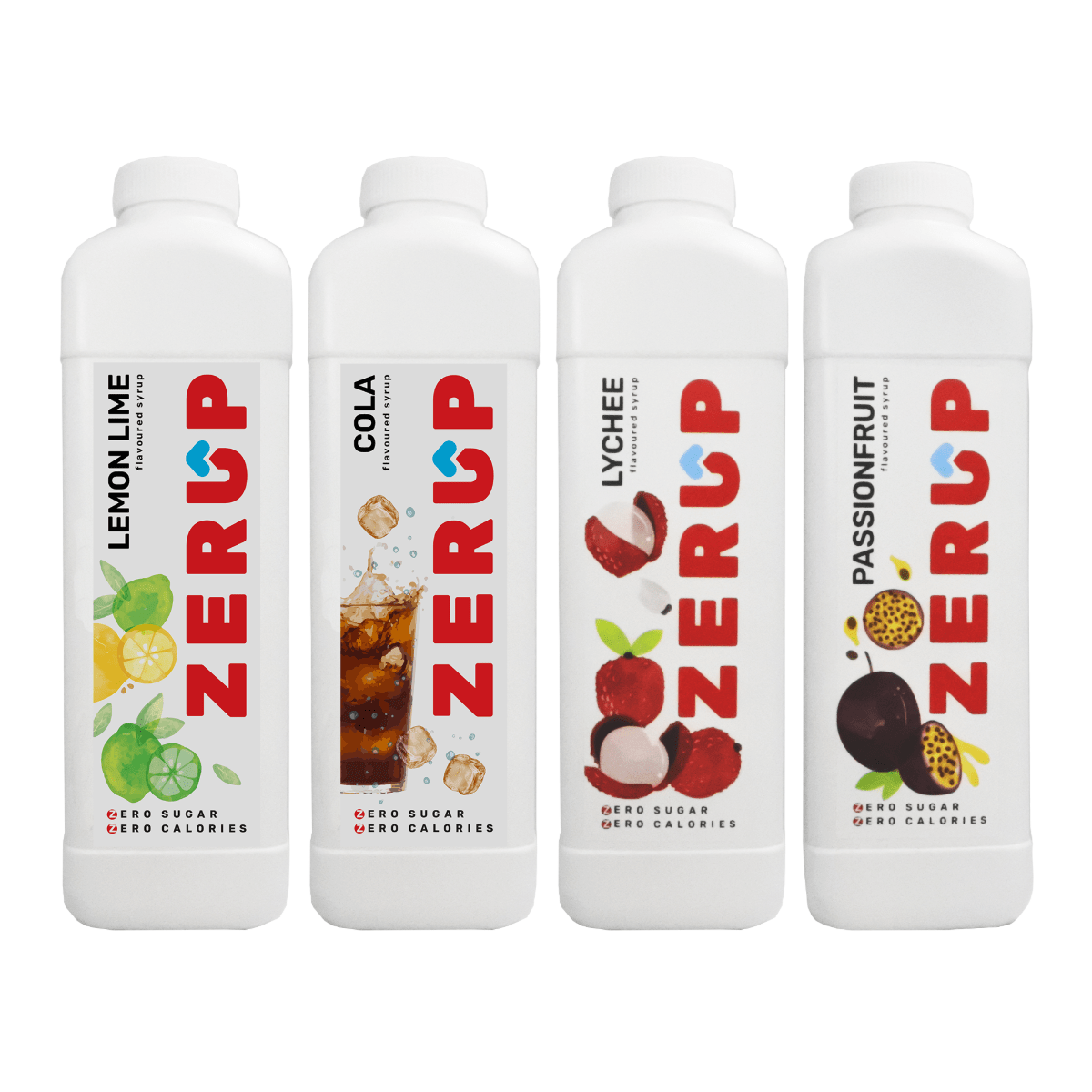 Zerup Zero Sugar Party Pack of 4 - zerup