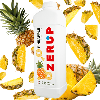 Zerup Zero Sugar Pineapple Syrup 1L - zerup
