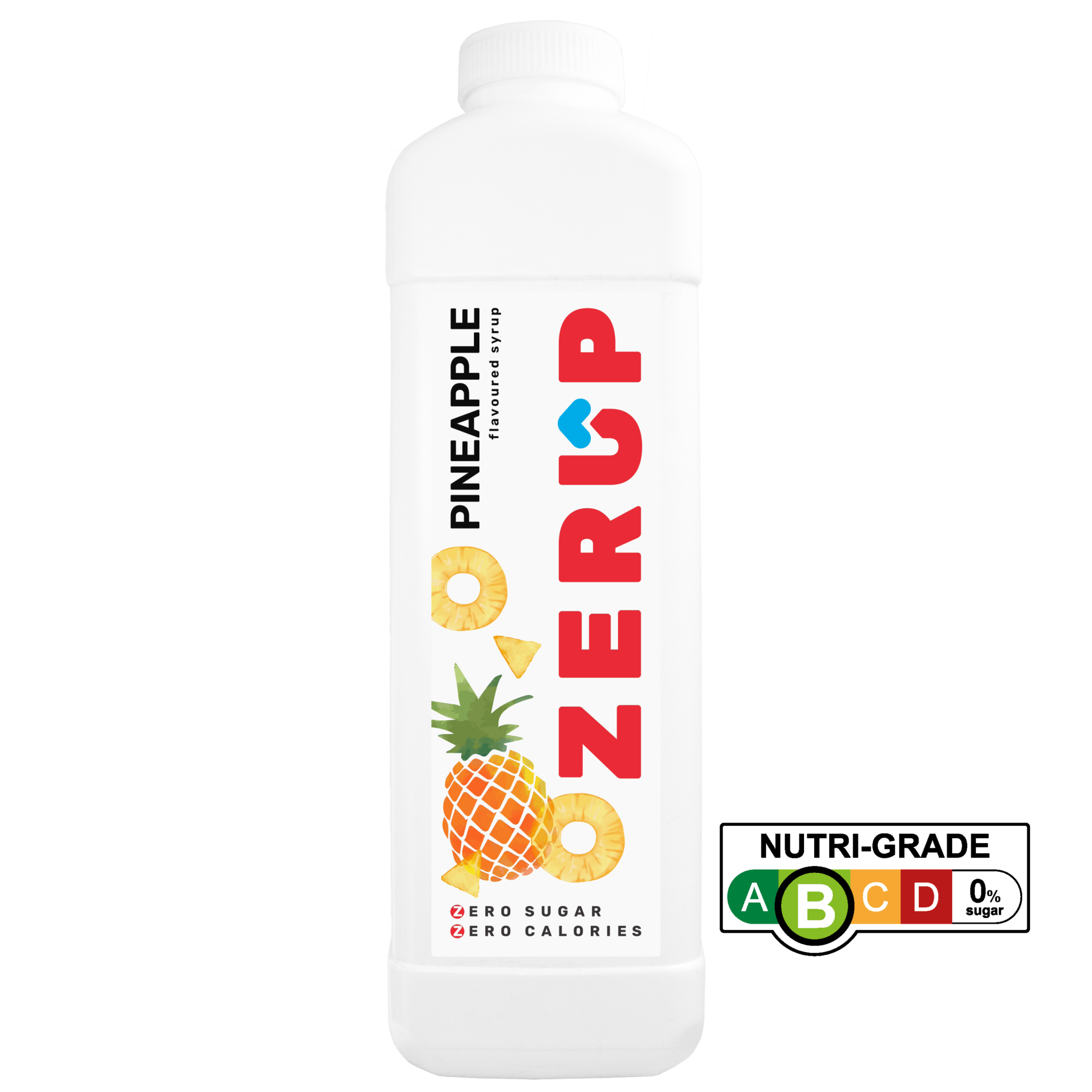 Zerup Zero Sugar Pineapple Syrup 1L - zerup