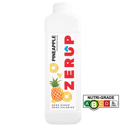 Zerup Zero Sugar Pineapple Syrup 1L - zerup