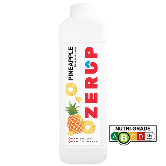 Zerup Zero Sugar Pineapple Syrup 1L - zerup