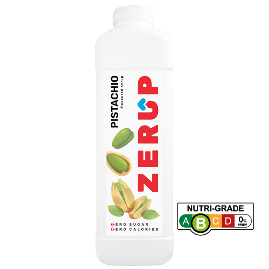 Zerup Zero Sugar Pistachio Syrup 1L - zerup