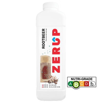 Zerup Zero Sugar Rootbeer Syrup 1L - zerup