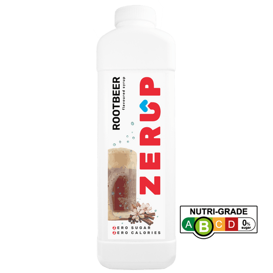 Zerup Zero Sugar Rootbeer Syrup 1L - zerup